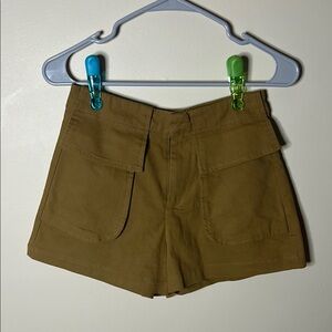 Forever 21 Tan Cargo Shorts with Classic Cut